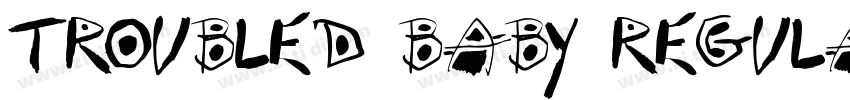 Troubled Baby Regula字体转换